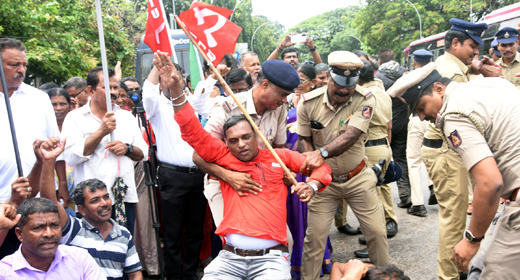 Jail Bharo protest